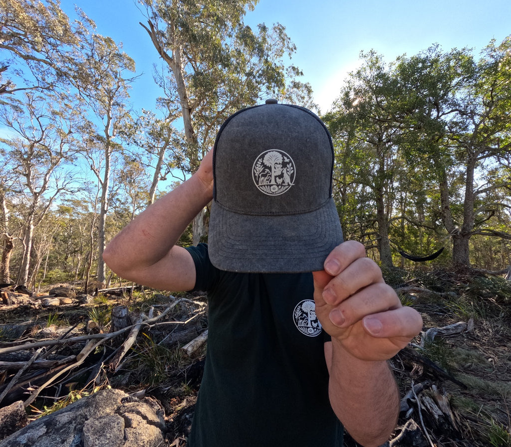 Washed Mesh Cap
